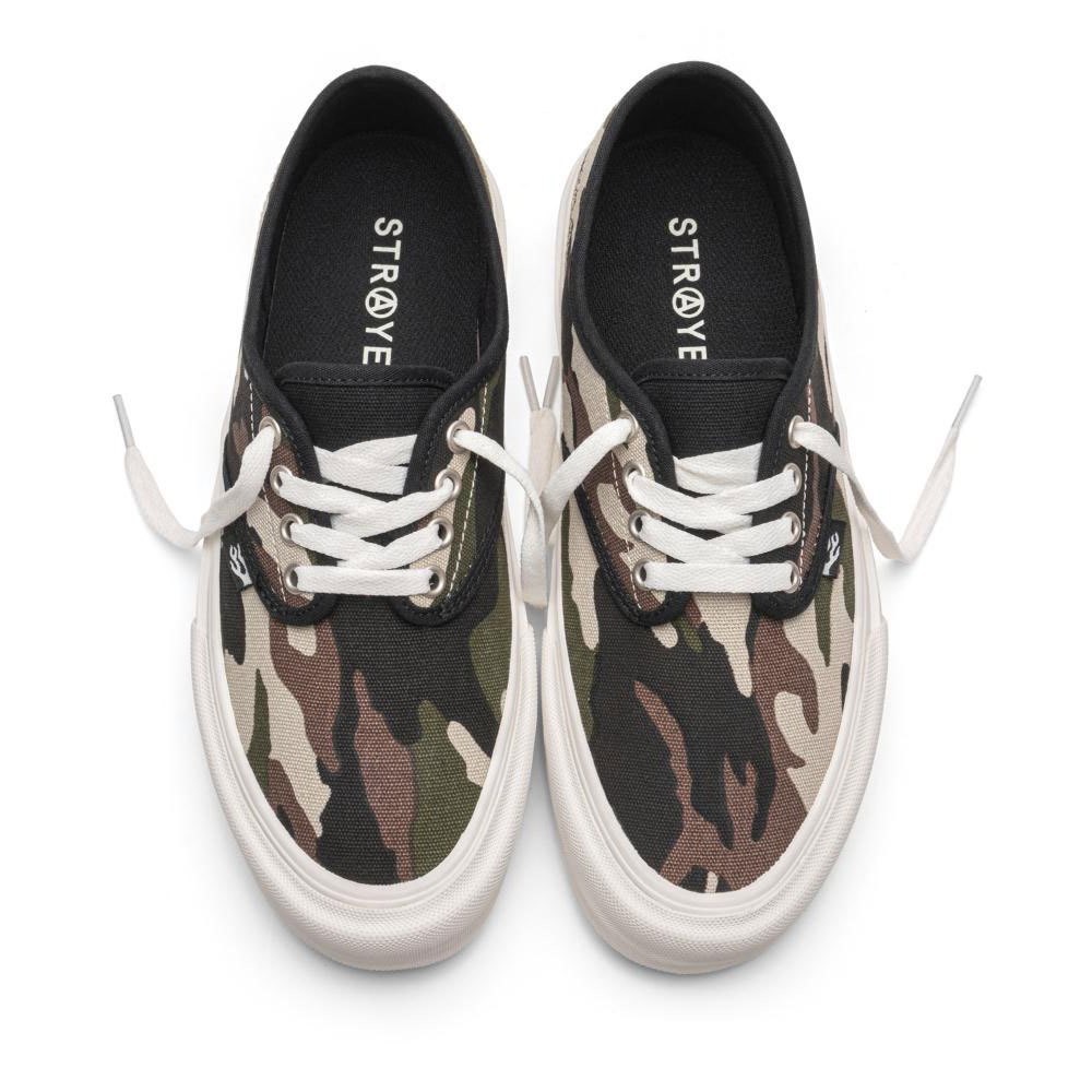 NWT Straye Gower Camo Cream Sneakers Shoes Women’s size 8